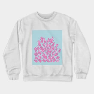 Henri matisse the cut outs  abstract flower modern aesthetics Crewneck Sweatshirt